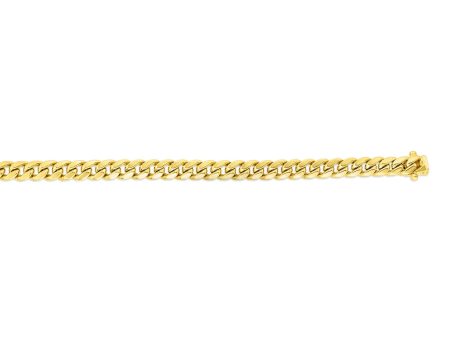 14K Gold 10.7mm Semi-Solid Classic Miami Cuban Online now