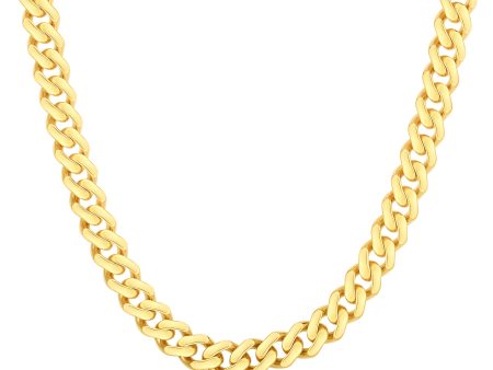 14K Gold 8mm Lite Miami Cuban Online