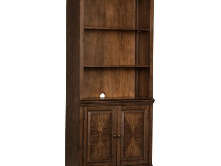 Hartshill Brown Cabinet Bookcase Sale