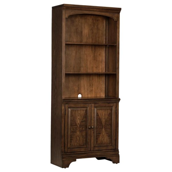 Hartshill Brown Cabinet Bookcase Sale