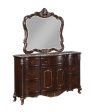 CONSTANTINE DRESSER W MARBLE TOP-CHERRY Online Hot Sale