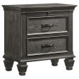 Franco Grey Nightstand Online