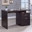 Irving Brown Computer Desk Discount