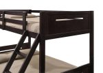 Littleton Brown Twin   Full Bunk Bed For Sale