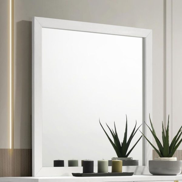 Marceline White Dresser Mirror Online Hot Sale