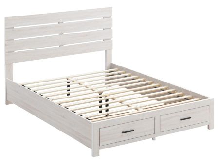 Brantford Ivory Eastern King Storage Bed Supply