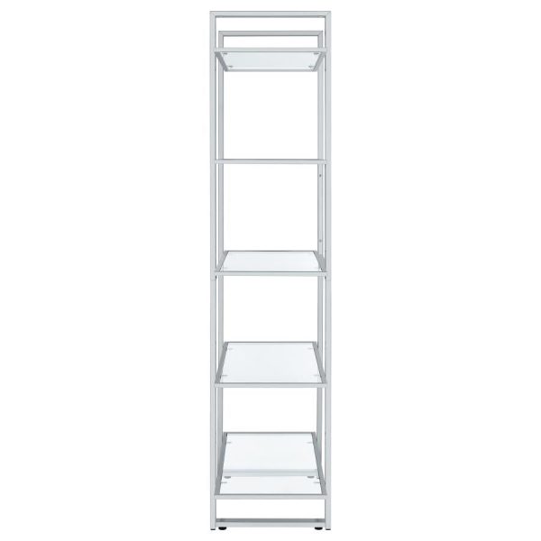 Hartford Silver Bookcase on Sale