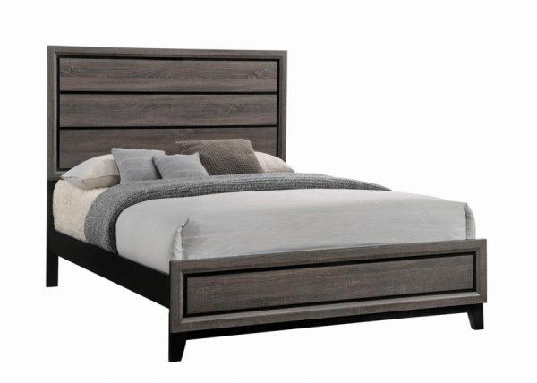 Watson Grey Twin Bed 5 Pc Set Cheap