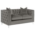 Phoebe Grey 3 Pc Sofa Set Online Hot Sale