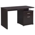 Irving Brown Computer Desk Discount