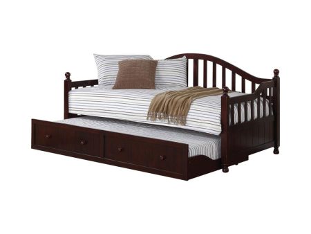 Dan Ryan Brown Twin Daybed W  Trundle Online Hot Sale