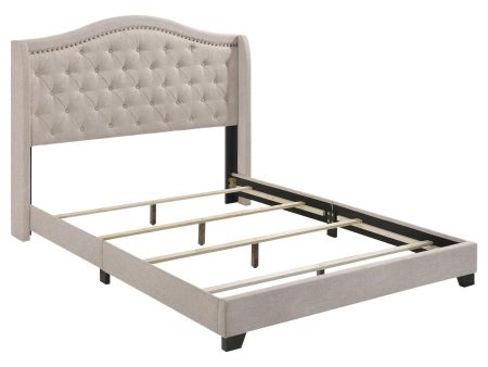 Sonoma Beige Eastern King Bed Cheap