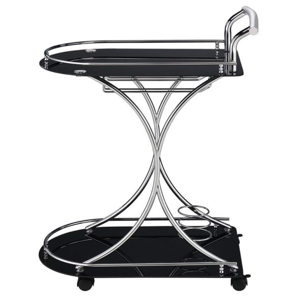 Elfman Silver Bar Cart Online Hot Sale