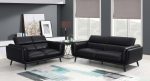 Shania Black 2 Pc Sofa Set For Discount