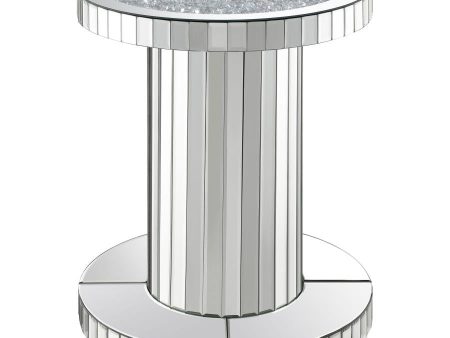 Dorielle Silver Side Table Discount