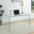 Ripley Clear Writing Desk Online Sale