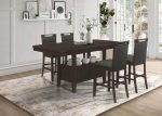 Prentiss Brown 5 Pc Counter Height Dining Set Fashion