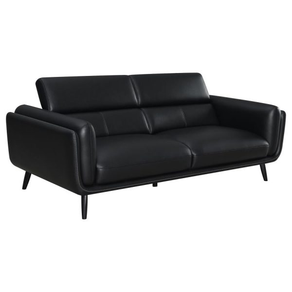 Shania Black 2 Pc Sofa Set For Discount