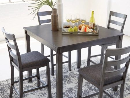 Bridson Dining Table and Chairs (Set of 5) Online Hot Sale