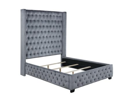 Rocori Grey Eastern King Bed Online Sale