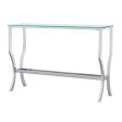 Saide Silver Sofa Table Discount