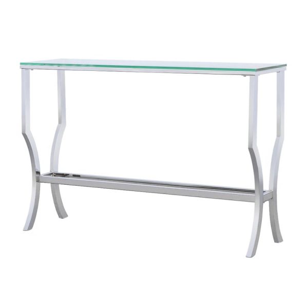 Saide Silver Sofa Table Discount