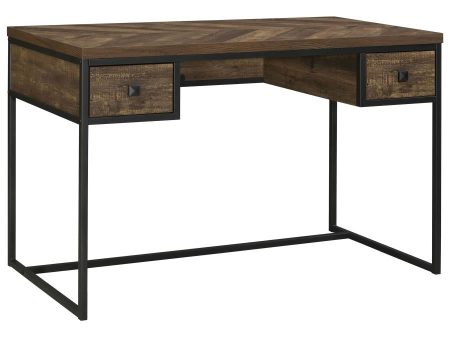 Millbrook Brown Writing Desk Hot on Sale