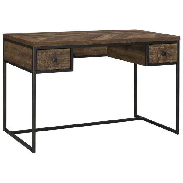 Millbrook Brown Writing Desk Hot on Sale