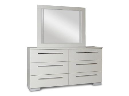 SAPPHIRE DRESSER-WHITE For Sale