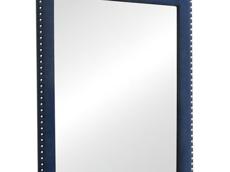 Melody Blue Dresser Mirror For Discount