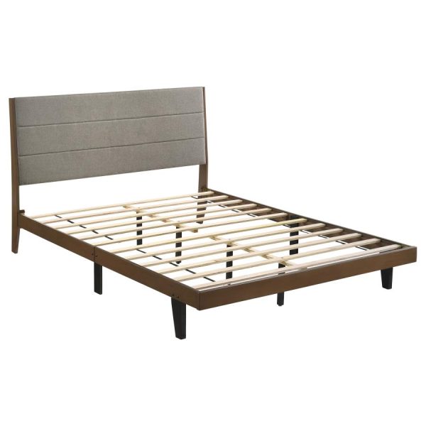 Mays Brown Eastern King Bed 4 Pc Set Online Hot Sale