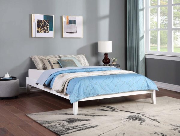 Hounslow White Queen Bed For Cheap