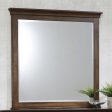 Franco Brown Dresser Mirror Discount