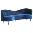 Sophia Blue 3 Pc Sofa Set Hot on Sale