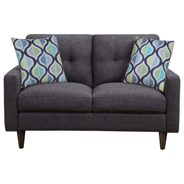 Watsonville Grey Loveseat Online Sale