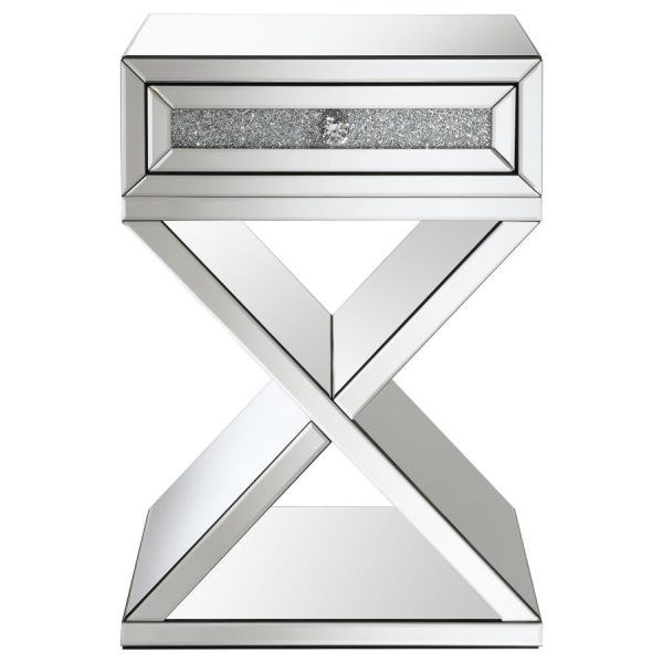 Hazel Silver Side Table Hot on Sale