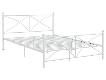 Hart White Queen Bed Hot on Sale