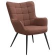 Isla Orange Accent Chair Supply