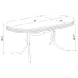 Retro White Dining Table on Sale