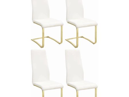 Montclair White Side Chair For Sale