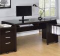 Skeena Brown Computer Desk Cheap