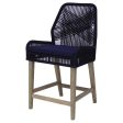 Nakia Blue Counter Stool Discount