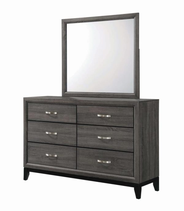 Watson Grey Dresser Mirror Supply