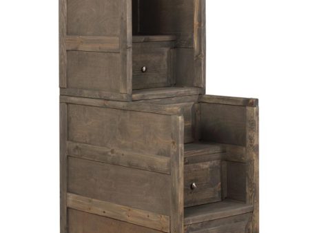 Wrangle Hill Grey Stairway Chest For Sale