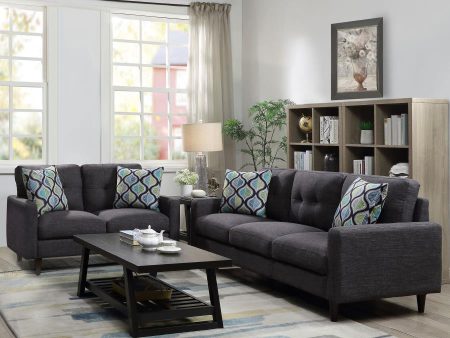 Watsonville Grey 2 Pc Sofa Set Hot on Sale