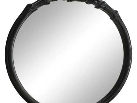 Sylvie Black Wall Mirror Hot on Sale