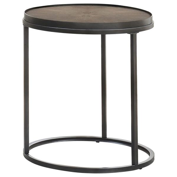 Rodrigo Brown End Table on Sale