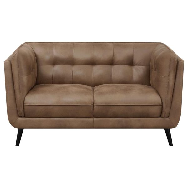 Thatcher Brown Loveseat Online now