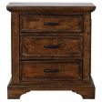 Elk Grove Brown Nightstand Online Hot Sale