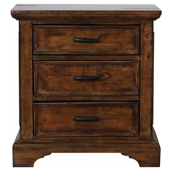 Elk Grove Brown Nightstand Online Hot Sale